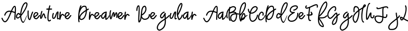 Adventure Dreamer font download