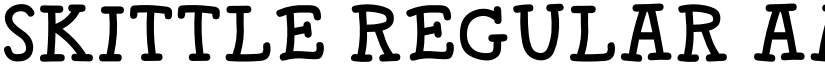 SKITTLE Regular font