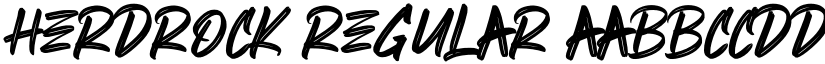 Herdrock font download