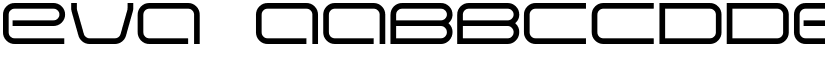 Eva font