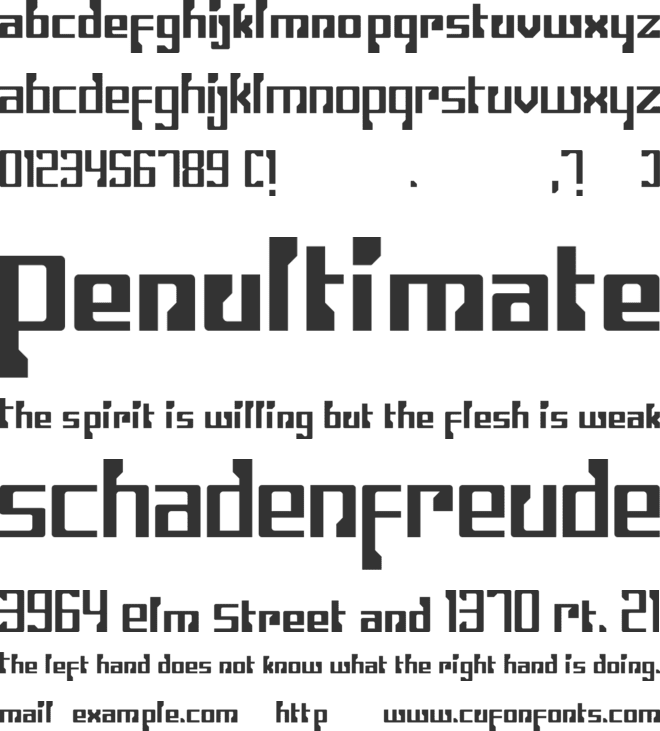 Young Beetle font preview