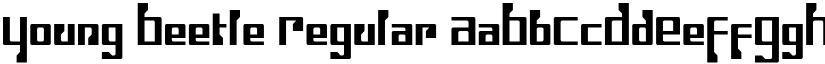 Young Beetle Regular font