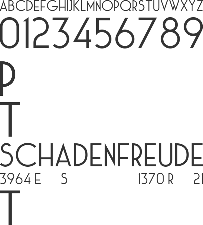 Haute Corniche font preview