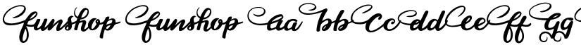 Funshop Funshop font