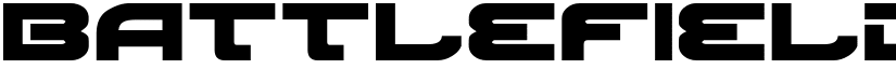 Battlefield Bold font