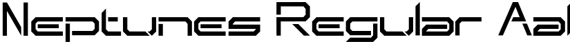 Neptunes Regular font