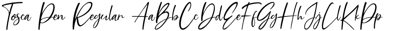 Tosca Pen Regular font