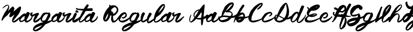 Margarita Regular font