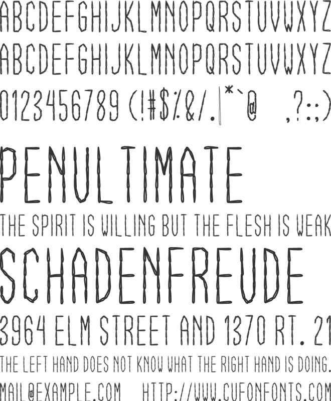 Taylor Alison font preview