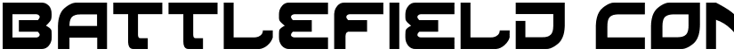 Battlefield Condensed font