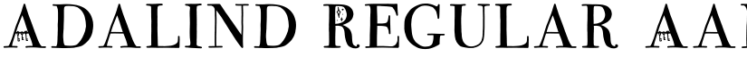 Adalind Regular font