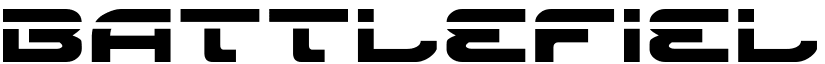 Battlefield Laser font