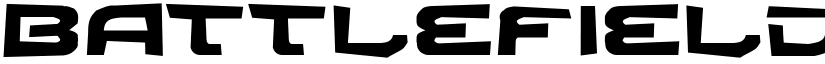 Battlefield Rock font