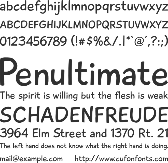 Playtime With Hot Toddies font preview