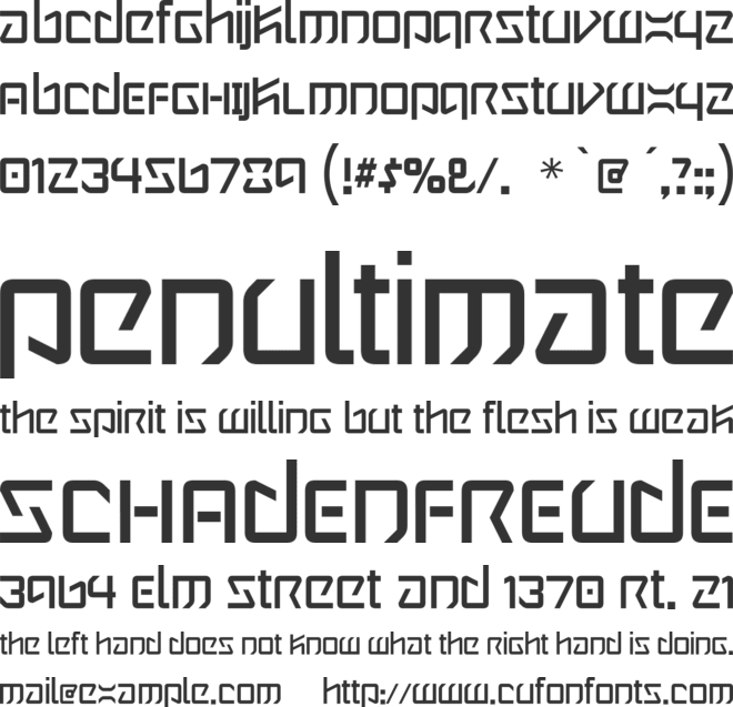 Wintermute font preview