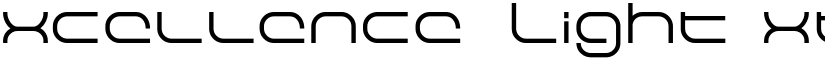 Excellence LightExtended font
