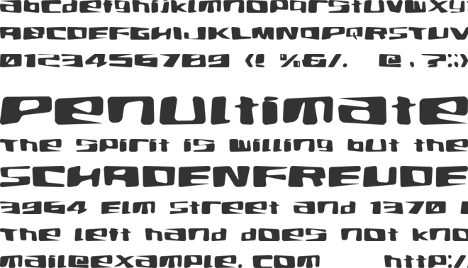 eLab font preview
