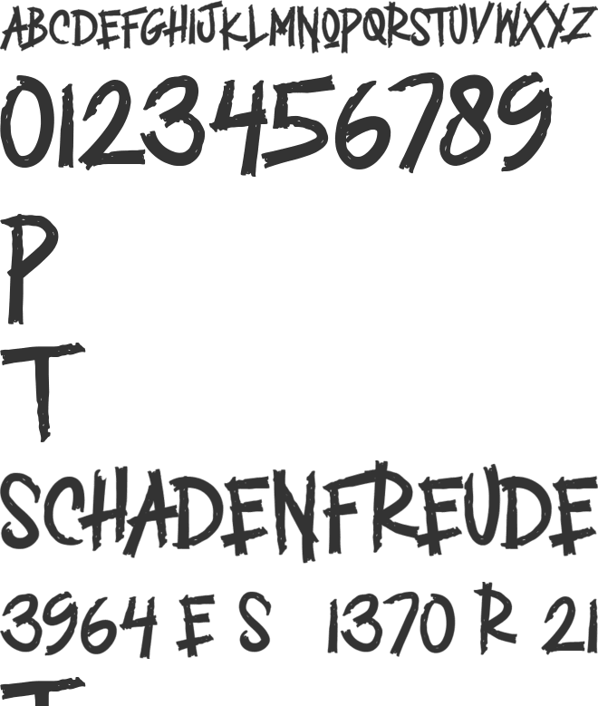 TRANDING BATTLE font preview