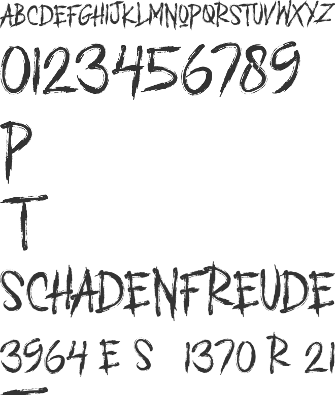 URBAN ASKED font preview