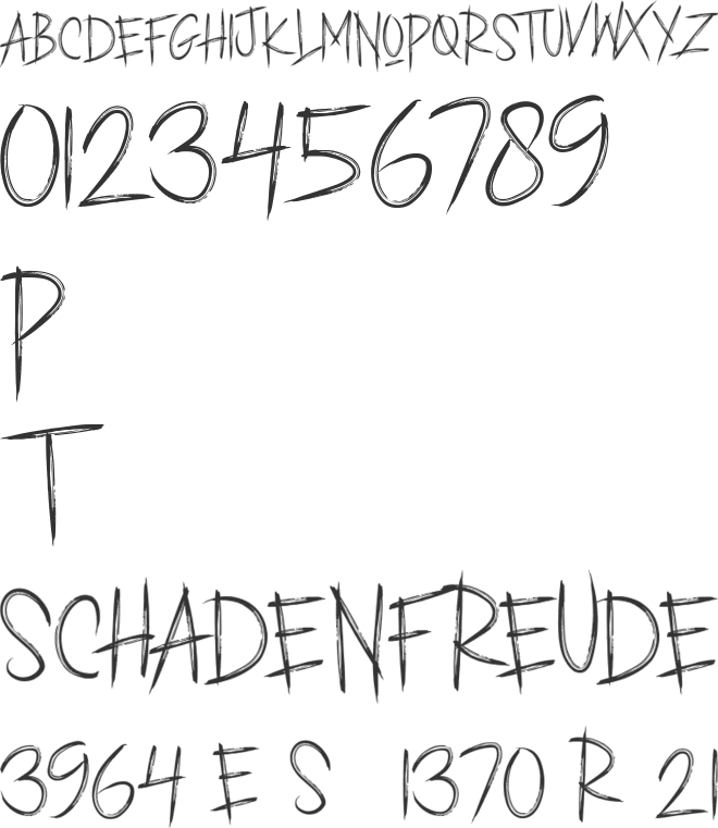 ZOMBIES NIGHT font preview