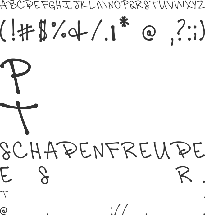 SCIMKfontfree font preview