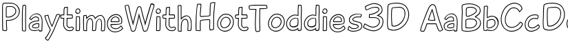PlaytimeWithHotToddies3D font