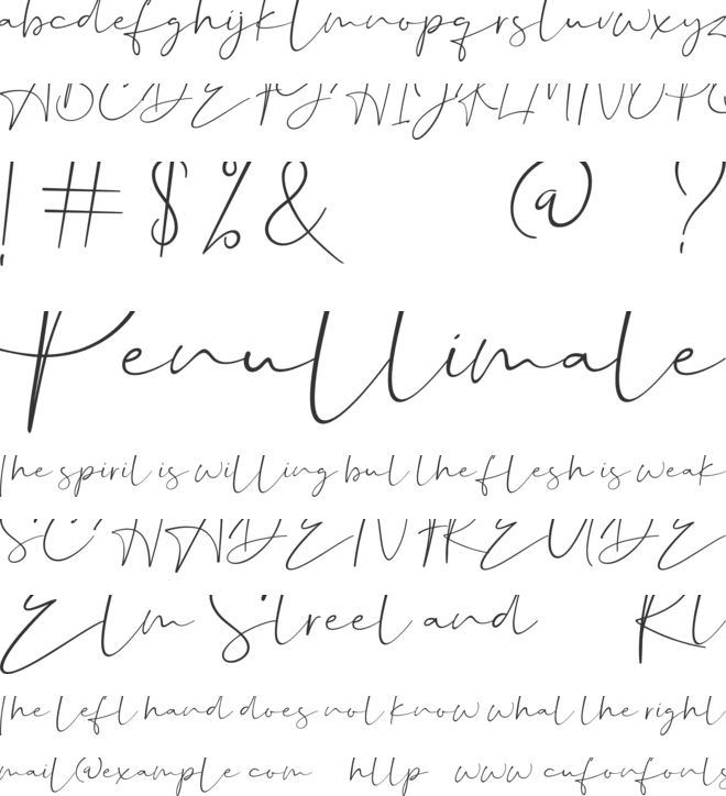 Dalmatins font preview