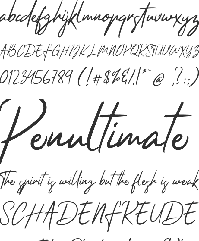 Thankfully font preview