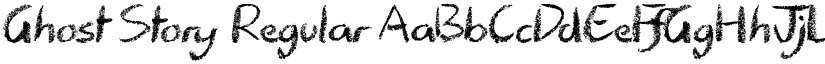 Ghost Story Regular font