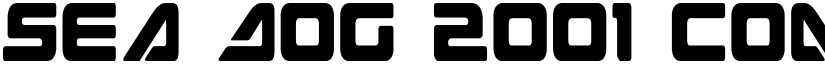 Sea Dog 2001 Condensed font