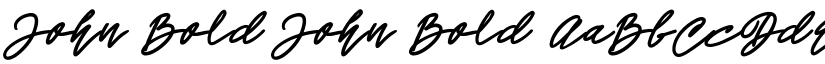 John Bold John Bold font
