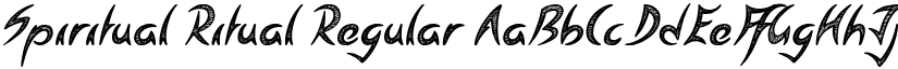 Spiritual Ritual font download