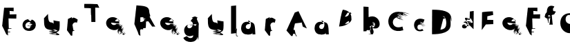 FourTe Regular font