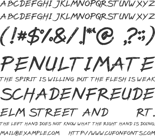 PaxSuyudz font preview