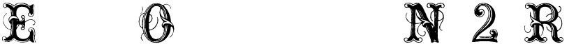 ExtraOrnamentalNo2 Regular font