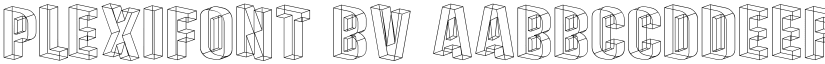 Plexifont BV font