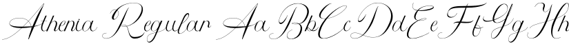 Athenia Regular font