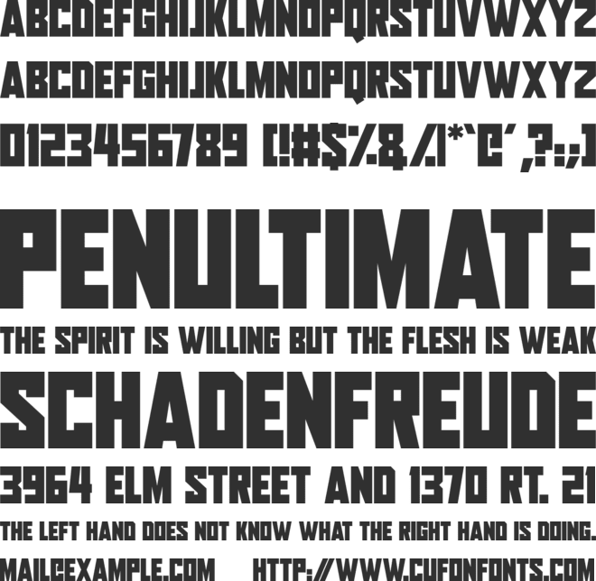 Aliens Among Us font preview