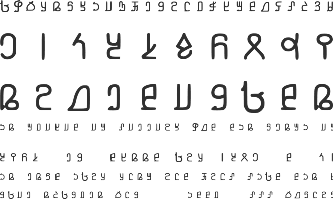 untitled-font-1 font preview