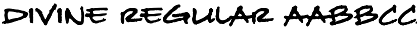 Divine Regular font