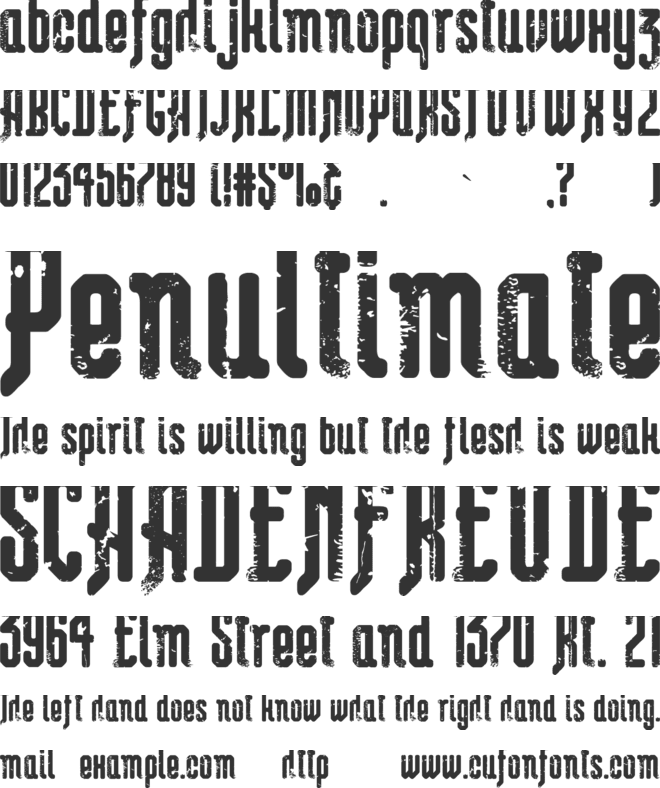 Victorian Art Magic Remains font preview