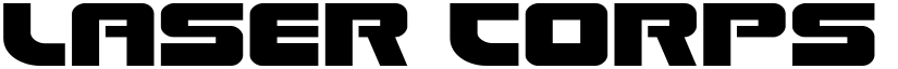 Laser Corps Expanded Regular font