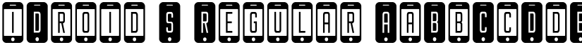 iDroid S Regular font