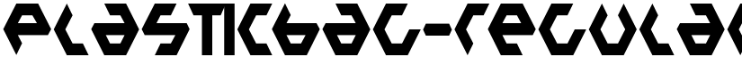 PlasticBag-Regular font