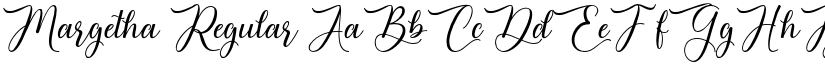 Margetha Regular font