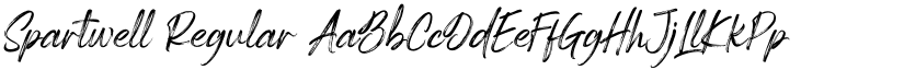 Spartwell Regular font