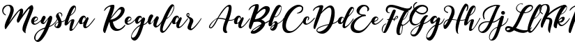 Meysha font download