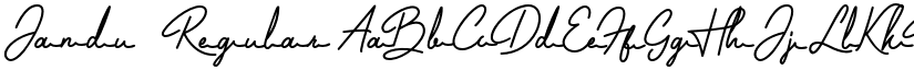 Jandu font download
