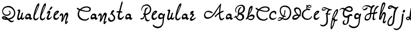 Quallien Cansta font download