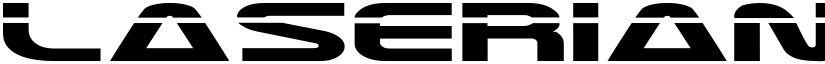 Laserian font